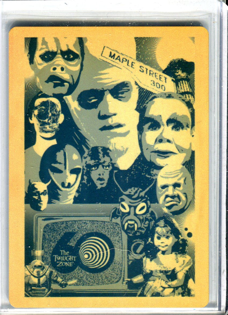 Twilight Zone Archives 2020 Edition Metal Case Topper Chase Card CT1   - TvMovieCards.com