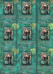 Charmed The Power of Three Embossed Puzzle Chase Card Set P1 thru P9   - TvMovieCards.com