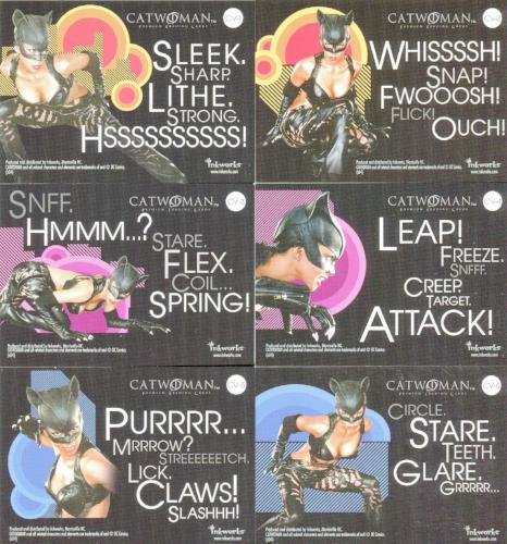 Catwoman Movie Cat Vision Chase Card Set CV1 - CV6 Halle Berry   - TvMovieCards.com