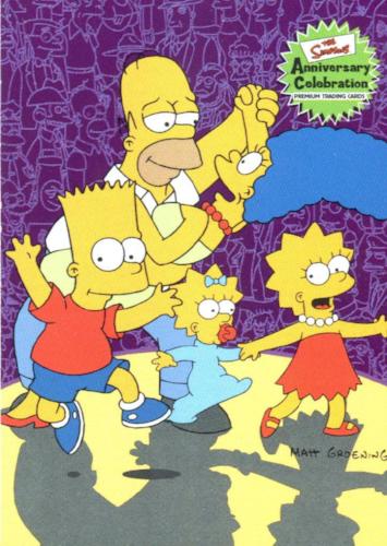 Simpsons 10th Anniversary Celebration Base Card Set Inkworks 2000   - TvMovieCards.com