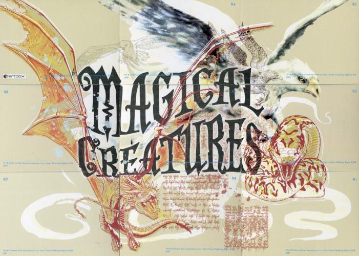 Harry Potter Memorable Moments Foil Puzzle Chase Card Set 9 Cards R1 - R9   - TvMovieCards.com