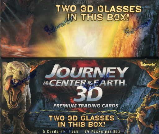 Journey to the Center of the Earth Movie 3D Card Box Inkworks 2008   - TvMovieCards.com