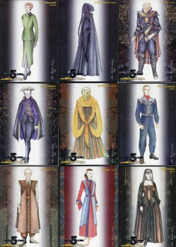 Babylon 5 Special Edition Babylon Costumes Chase Card Set C1 - C18 18 Cards   - TvMovieCards.com