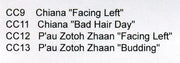 Farscape Season 2 Costume Card Lot 4 Cards   - TvMovieCards.com