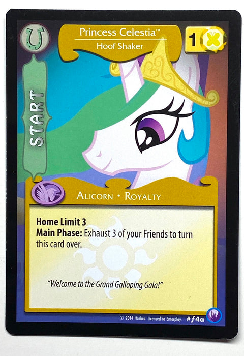 My Little Pony Princess Celestia Hoof Shaker #f4a Foil MLP TCG Trading Card Game   - TvMovieCards.com