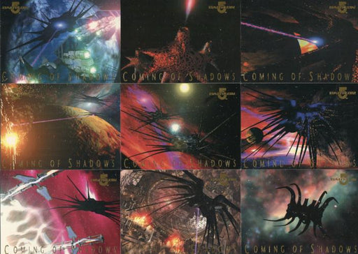 Babylon 5 Coming of Shadows Chase Card Set 9 Cards 1996   - TvMovieCards.com
