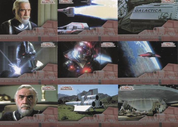 Battlestar Galactica Complete Galactica Chase Card Set 20 Cards G1 - G20   - TvMovieCards.com