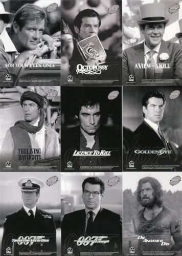 James Bond 50th Anniversary Series One Chase Card Set BJB12 - BJB22 11 Cards   - TvMovieCards.com