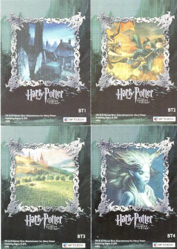 Harry Potter and the Goblet of Fire Update Box Topper Chase Card Set   - TvMovieCards.com