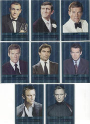 James Bond Archives Final 2017 Double Sided Mirror Chase Card Set 8 Cards   - TvMovieCards.com