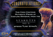 Stargate SG-1 Season Nine Case Topper Kali Double Costume Card C14   - TvMovieCards.com