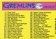 Gremlins 1 Movie Vintage Base Card Set 82 Cards and 11 Stickers 1984 Topps - TvMovieCards.com
