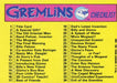 Gremlins Movie Vintage Card Set 82 Cards and 11 Stickers 1984 Topps   - TvMovieCards.com