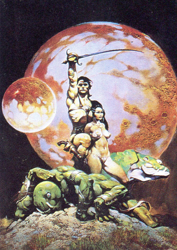 Frazetta Series 1 Base Card Set 90 Cards Comic Images 1991   - TvMovieCards.com