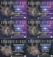 First Wave Costume Card Set 6 Costume Cards and Promo Card P1   - TvMovieCards.com