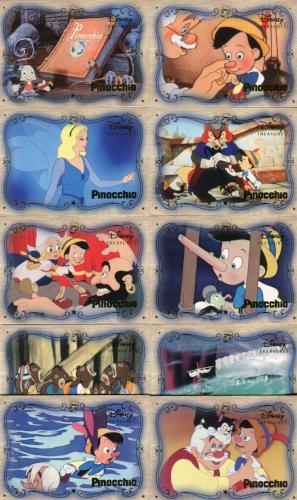Disney Treasures Series 2 Pinocchio Chase Card Set PO1 thru PO10   - TvMovieCards.com