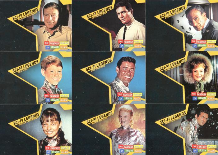 Fantasy Worlds of Irwin Allen Sci-Fi Legends Chase Card Set R1 thru R21   - TvMovieCards.com