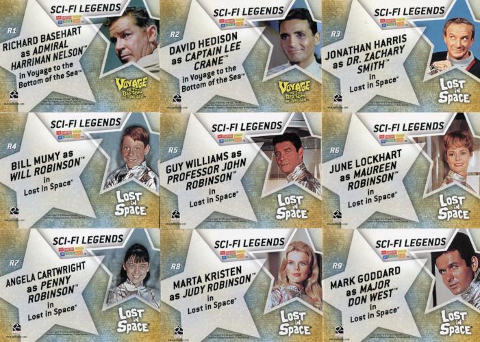 Fantasy Worlds of Irwin Allen Sci-Fi Legends Chase Card Set R1 thru R21   - TvMovieCards.com