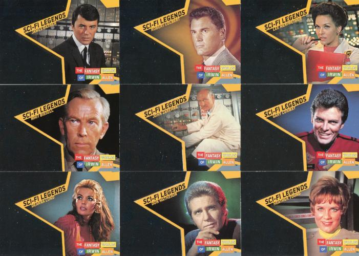 Fantasy Worlds of Irwin Allen Sci-Fi Legends Chase Card Set R1 thru R21   - TvMovieCards.com