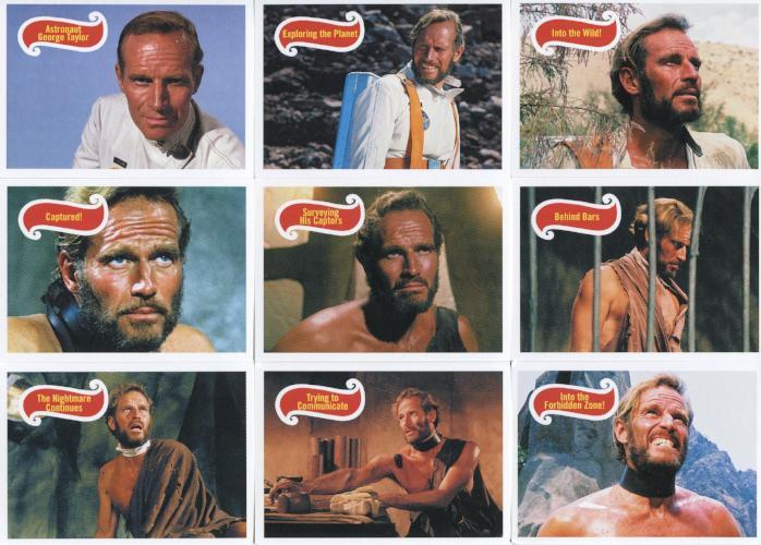 Planet of the Apes Charleton Heston Collection 9 Card Set #877/999 - TvMovieCards.com