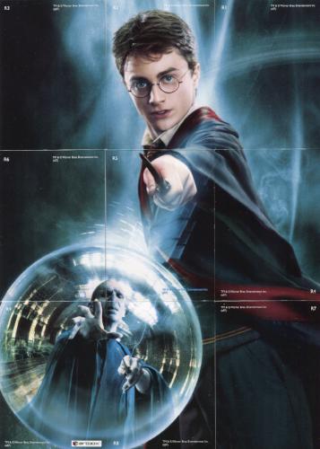 Harry Potter Order of Phoenix Update Foil Puzzle Chase Card Set 9 Cards R1 - R9 - TvMovieCards.com