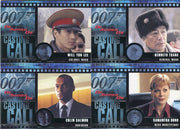 James Bond Die Another Day Casting Call Chase Card Set C1 thru C12   - TvMovieCards.com