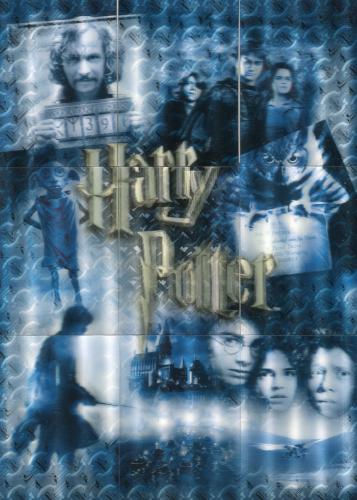The World of Harry Potter 3D 2 Puzzle Chase Card Set 9 Cards PZ1-PZ9   - TvMovieCards.com