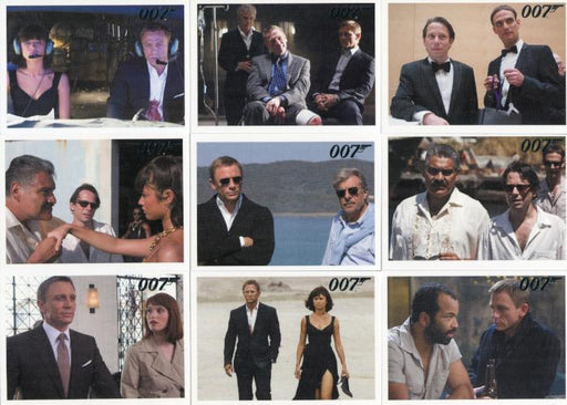 James Bond 2009 Archives Quantum of Solace Dangerous Liaisons Chase Card Set   - TvMovieCards.com