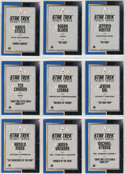 Star Trek TOS 40th Series 3 Tribute Chase Card Set of 18 T1 - T18 2009 - TvMovieCards.com