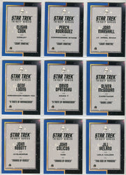 Star Trek TOS 40th Series 3 Tribute Chase Card Set of 18 T1 - T18 2009 - TvMovieCards.com