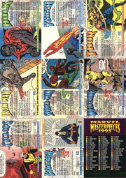 Marvel Masterpieces Series Two 90 Base Card Set 1993 Skybox   - TvMovieCards.com