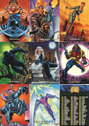 Marvel Masterpieces Series I One 100 Base Card Set Joe Jusko 1992 Skybox - TvMovieCards.com