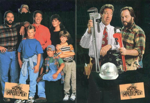 Home Improvement TV Show Foil Stamped Chase Card Set F1 & F2 Skybox 1994   - TvMovieCards.com