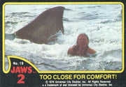 Jaws 2 Movie Vintage Trading Card Set 59 Cards No Stickers 1978 Topps   - TvMovieCards.com