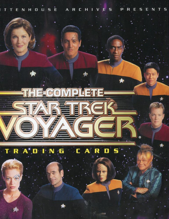 Star Trek Voyager Complete Empty Collector Card Album Rittenhouse Archives 2002   - TvMovieCards.com
