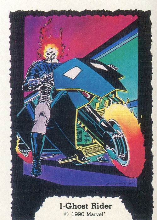 Ghost Rider Series 1 Trading Card Set 45 Cards Comic Images 1990   - TvMovieCards.com