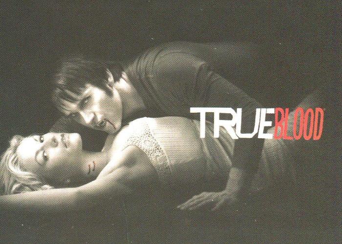 True Blood Premiere Edition Card Album with Promo Card P2   - TvMovieCards.com
