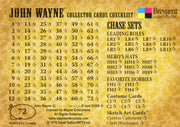 John Wayne The Duke Base Card Set 72 Cards Breygent 2005   - TvMovieCards.com