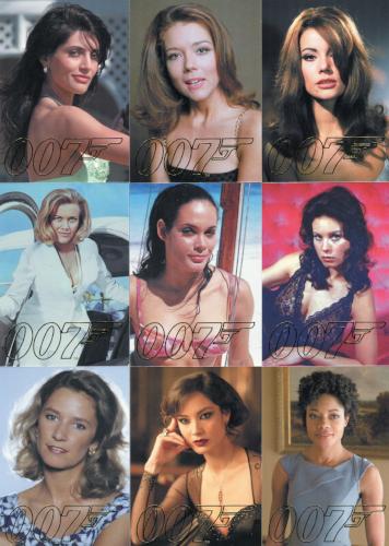 James Bond Autographs & Relics 007 Gold Gallery Chase Card Set GG39 thru GG47   - TvMovieCards.com