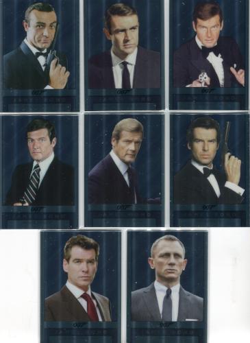 James Bond Archives Spectre Double Sided Mirror Chase Card Set 8 Cards   - TvMovieCards.com
