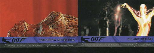 James Bond The Quotable James Bond Theme Songs Chase Card Set 10 Cards   - TvMovieCards.com