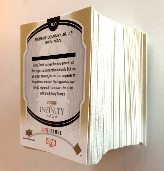 2022 Upper Deck Marvel Studios' Allure Complete Base Card Set (Cards 1-100) - NM - TvMovieCards.com