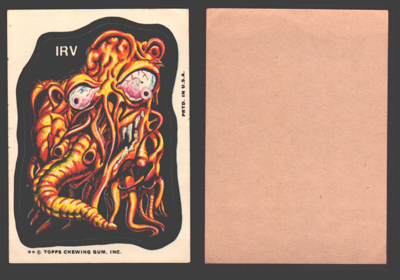 1973-74 Ugly Stickers Tan Back Trading Card You Pick Singles #1-110 Topps
