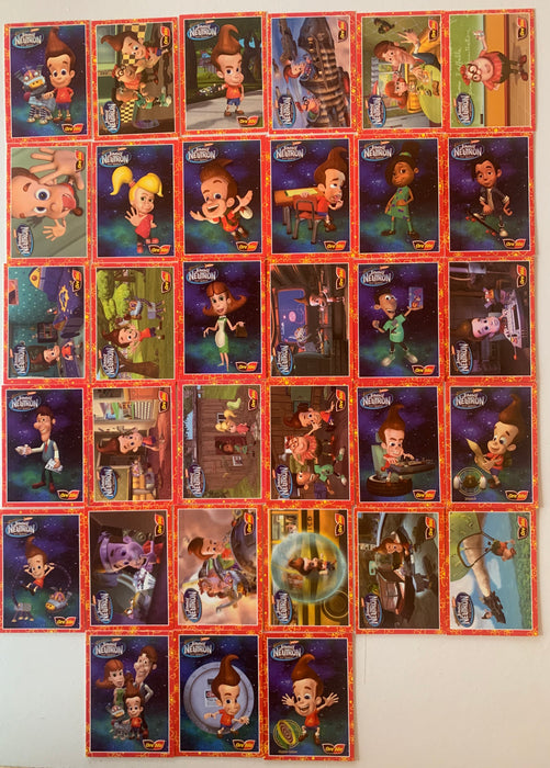 2002 Nickelodeon Adventures of Jimmy Neutron Collectors Edition 33 Base Card Set - TvMovieCards.com