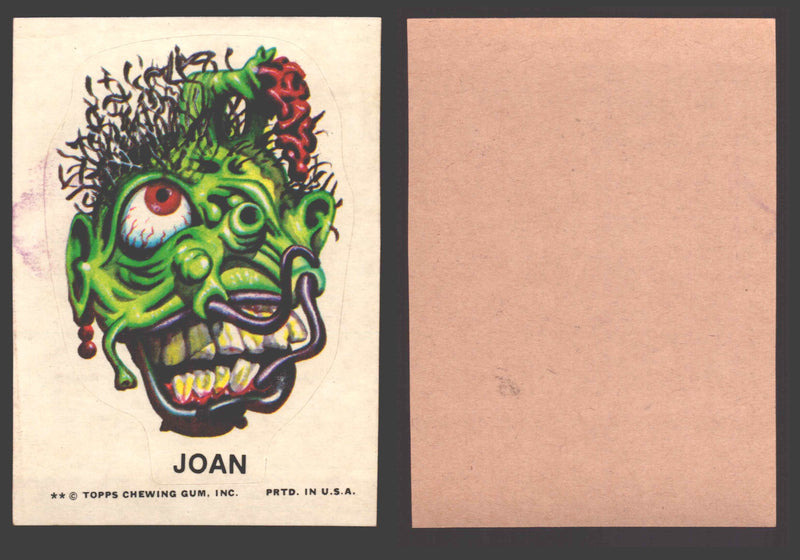 1973-74 Ugly Stickers Tan Back Trading Card You Pick Singles #1-110 Topps