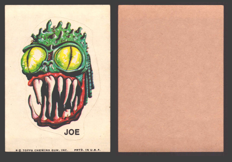 1973-74 Ugly Stickers Tan Back Trading Card You Pick Singles #1-110 Topps