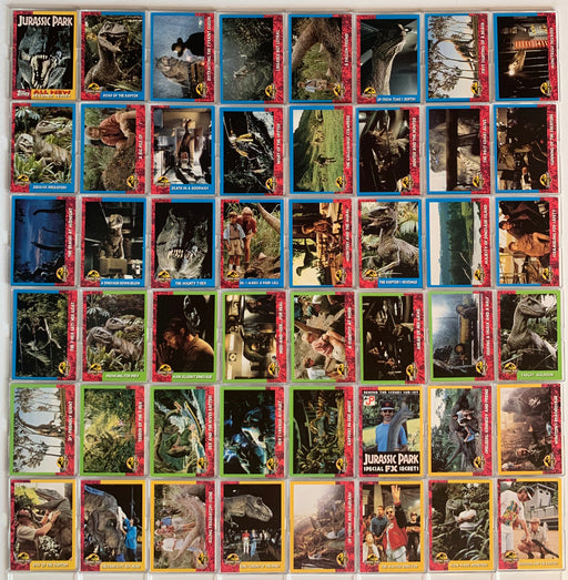 Jurassic Park Series 2  Base Card Set 66 Cards Topps 1993   - TvMovieCards.com