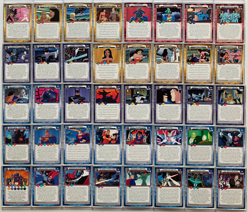 DC Justice League Base Trading Card Set 81 Cards Inkworks 2003   - TvMovieCards.com