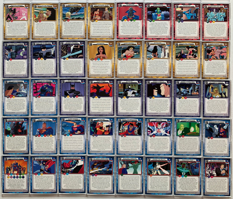 DC Justice League Base Trading Card Set 72 Cards Inkworks 2003   - TvMovieCards.com