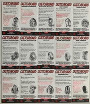 DC Comics Kingdom Come Xtra Widevision Sketchboard Chase Card Set (15)   - TvMovieCards.com